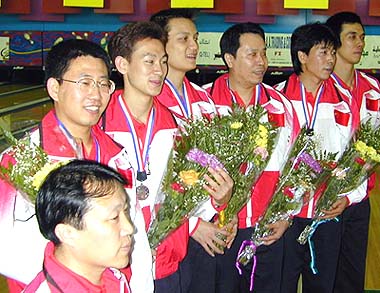 Men Team Bronze medalist