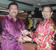 Ahmad Nawawi and Dato Emran