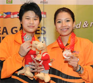 Women's Masters Silver and Bronze Medalist