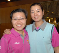 Vanessa Fung and Chan Shuk Han