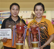 Women's Open Champion and Second