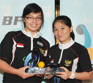 Women's Champion and Runner-up