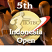 5th Indonesia Open logo