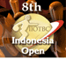 8th Indonesia Open logo