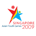 1st Asian Youth Games logo