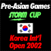 Pre-Asian Storm Cup Korea Open logo
