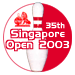 35th Singapore Open logo