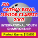 7th Cathay Bowl Junior Classic logo